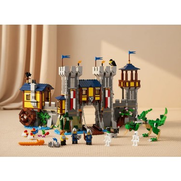 LEGO Creator 3'ü 1 Arada Ortaçağ Kalesi 31120 Yapım Seti Fiyatı