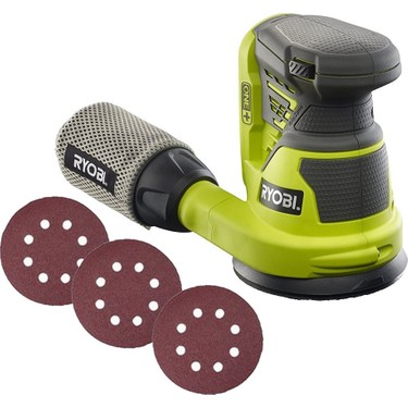 Ryobi R18ROS-0 Akülü Eksantrik Zımpara 18 V 20000 Devir/dk Fiyatı