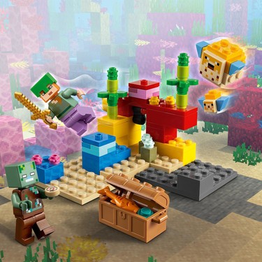 LEGO Minecraft# Mercan Kayalığı 21164 - 7 Yaş ve Üzeri Fiyatı