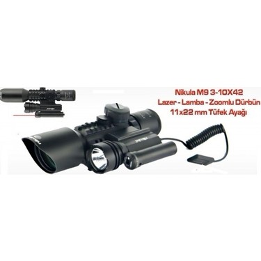 Nikula 3-10x42 Zoomlu Dürbün Su Geçirmez Özellikleri ile Fiyatı