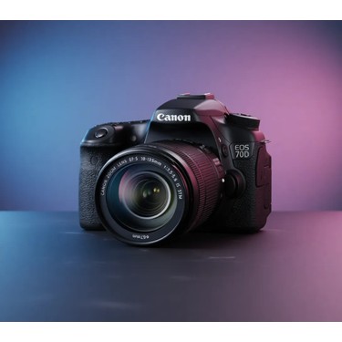 Canon Eos 70D 18-55mm Dijital SLR Fotoğraf Makinesi 20,2 Fiyatı
