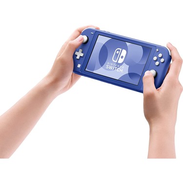 Nintendo Switch Lite Mavi Konsol Avuç İçi Oyun Özelliği ile Fiyatı