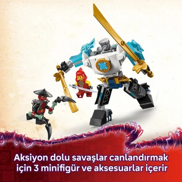LEGO ® NINJAGO Zane'in Savaş Zırhı Mech'i 71827 - 6 Yaş ve Fiyatı