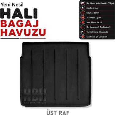 Öz-İş Citroen C5 Aircross Halı Bagaj Havuzu (2018-2024 Fiyatı