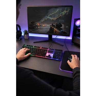 Torima Oyuncu Rgb Işıklı Kablolu Q Klavye Ve Mouse Seti Fiyatı
