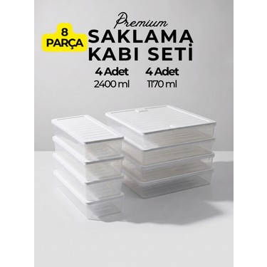Rika Garden 8 Parça Freshbox Saklama Kabı Seti - Mikrodalga Fiyatı