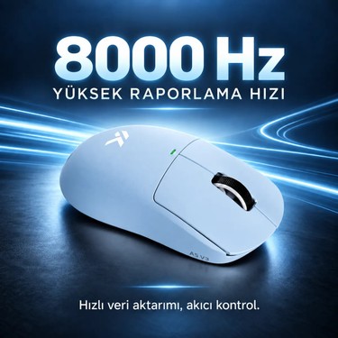 Mchose A5 V3 26000 DPI Kablosuz Gaming Mouse Oyun İçin Mavi Fiyatı