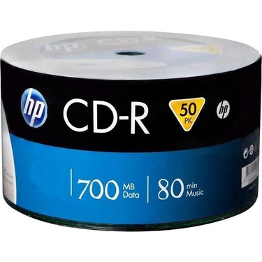 Cd-R 52X 700MB 80DK 50-Lı Cakebox Fiyatı - Taksit Seçenekleri