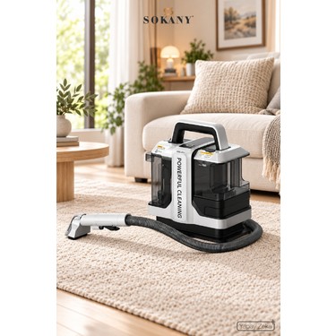 Sokany 1800 W Portatif Halı ve Koltuk Yıkama Makinesi – Çok Fiyatı