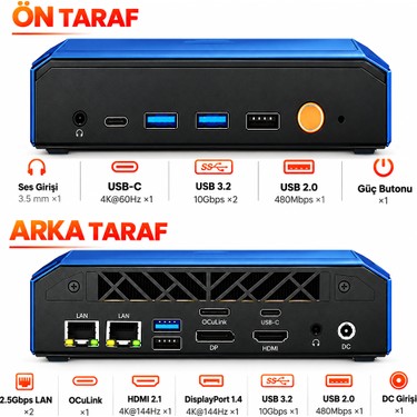 Techstorm Azure Max Amd Ryzen Aı 9 Hx 470 Cpu 32 GB Ddr5 Ram Fiyatı