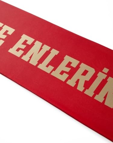 1001 Galatasaray Ilklerin ve Enlerin Takımı Şal Atkı U251445 görsel 3