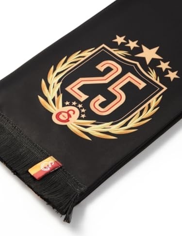 1001 Galatasaray 25. Şampiyonluk Şal Atkı U251370 görsel 3