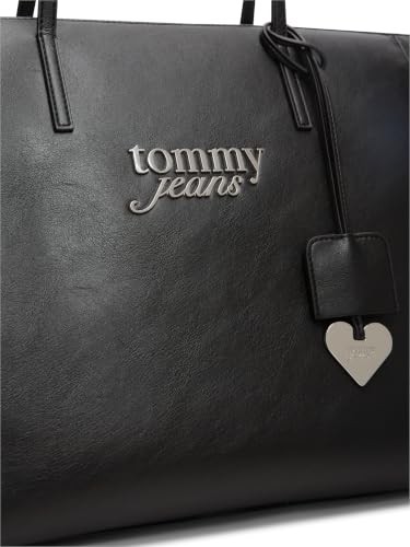 1001 Tjw Bold Tote Kadın Tote Çanta Black Os görsel 4