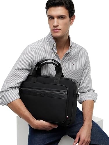 1001 Th Repreve Computer Bag Work Bags Erkek Black Tek Beden görsel 4