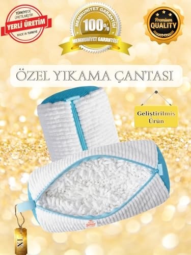 1001 2 Adet Spor Ayakkabı Yıkama Torbası, Sık Dokuma Kalın Kumaş, Yıkama Çantası, Hassas Çamaş görsel 3