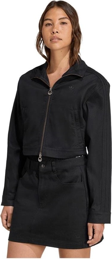 adidas Originals JW7267 Firebird Twill Crop Track Top görsel 6