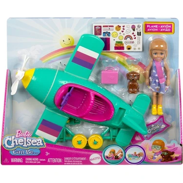 Barbie HTK38 Chelsea'nin Pervaneli Mini Uçağı Oyun