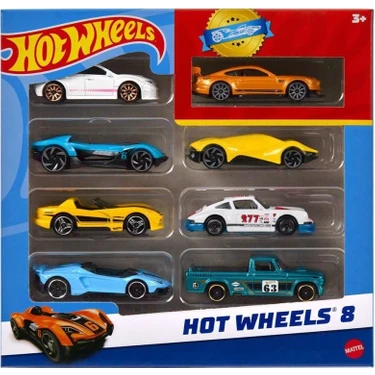 KTYRA52 HPV78 Hot Wheels 8'li Araba Seti Fiyatı