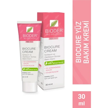 Bioder Biocure Face Tüy Azaltıcı Krem