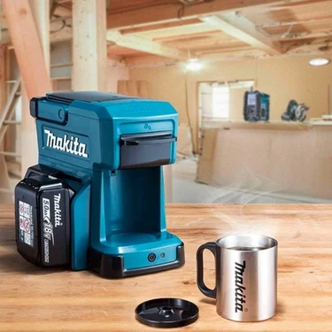 Makita DCM501Z Akülü Çay,kahve Makinesi 18 V (Pilsiz, Şarj Cihazı