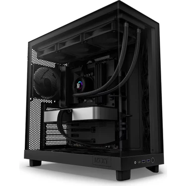 Nzxt H Series H6 Flow 3X120MM (Atx, Micro-Atx, Mini-Itx) CC-H61FB-01 Siyah Atx Oyuncu