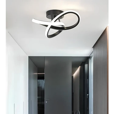 Burenze Modern Tavana Sıfır LED Avize Boomerang Ledli Avize