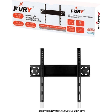FURY Lcd Led Televizyon Duvar Asma Aparatı 10-