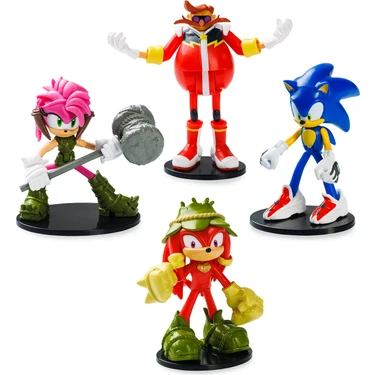 Sonic Aksiyon Figürleri 4'lü Deluxe Set SON6040 Model 2 Fiyatı