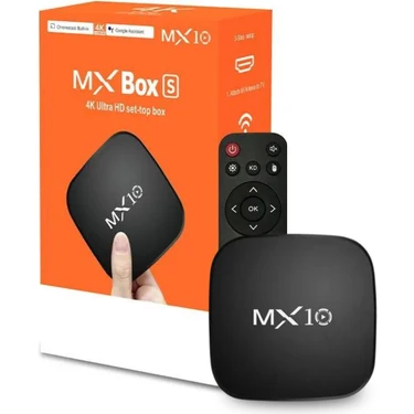 Bakeey MX10 8gb 4K Android Tv Box Medya Oynatıcı Android 7.1 Tv Box Tv Stick Medya Oynatıcı Smart