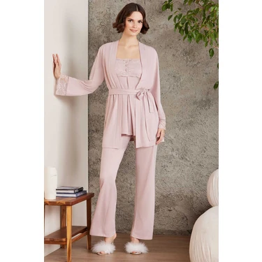 Pierre Cardin 2805 Hamile Lohusa Sabahlıklı Pijama