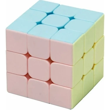 Kuzey Oyuncak Pastel 3x3 Zeka Küpü 3x3 Sabır Küpü 3x3 Rubiks Cube Akıl Oyunları Eğitici Oyuncak