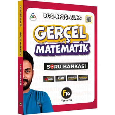 F10 Yayınları Gerçel Matematik DGS KPSS ALES Soru