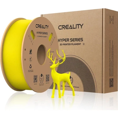 Creality Hyper Pla Sarı Filament 1.75MM