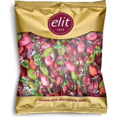 Elit Çikolata Stella Çilek Şeftali Vişne Elma Aromalı Şeker 1 kg