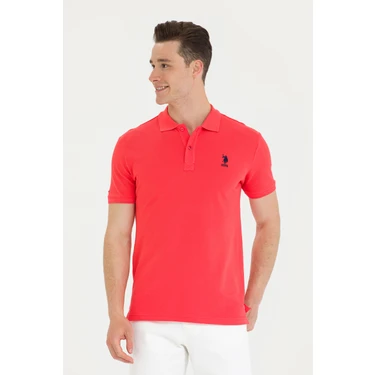 U.S. Polo Assn. Erkek Kırmızı Tişört Basic