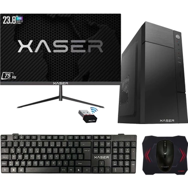 Xaser XSR400 I5 3470 16GB Ram 256GB SSD 23.8" Monitör Masaüstü Ofis