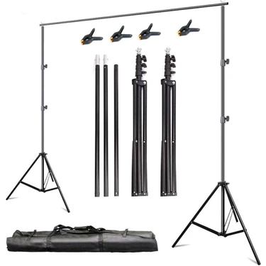 2x3 M Fon Perde Standı, Backdrop Stand, Background