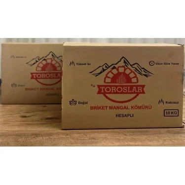 Toroslar 10-Kg Pres Mangal Kömürü-Aynı Gün