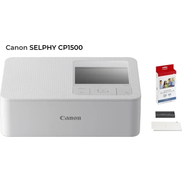 Canon Selphy CP1500 Beyaz + KP36 Baskı