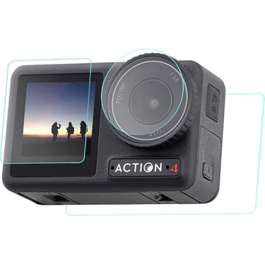 Djı Osmo Action 4 Uyumlu Cam Ekran