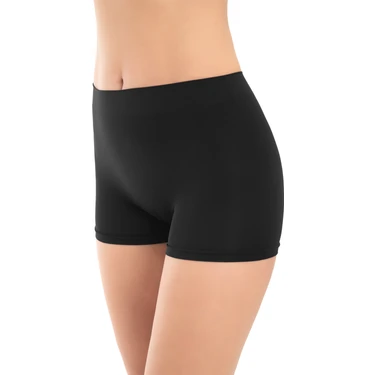 Cottonhill Premium - Kadın Siyah Ultra-Rahat Seamless