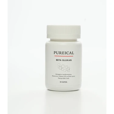 Pureical Beta Glukan Çin Geveni Karamürver Ekinezya Zencefil Resveratrol Çinko D