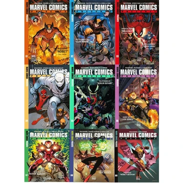 Otto Manga Marvel Comics Presents (1-9) Türkçe Çizgiroman | Kitabı