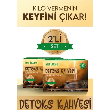 Asel Bitkisel Hindiba Detox Form Kahvesi - Diyette Destek (2kutu Toplam 60