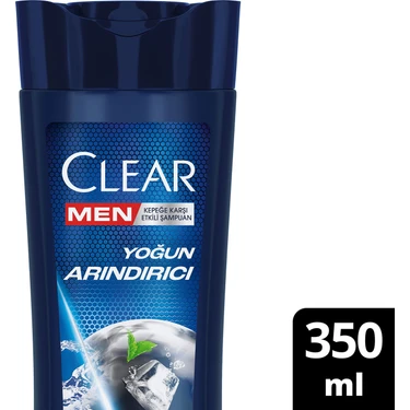 Clear Men Kepeğe Karşı Etkili Şampuan Yoğun Arındırıcı 350