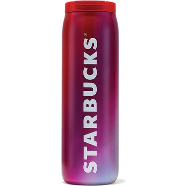 Starbucks Starbucks® Paslanmaz Çelik Termos - Mor - 473 ml -