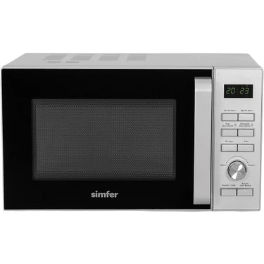 Simfer 4608 Gri Dijital Mikrodalga
