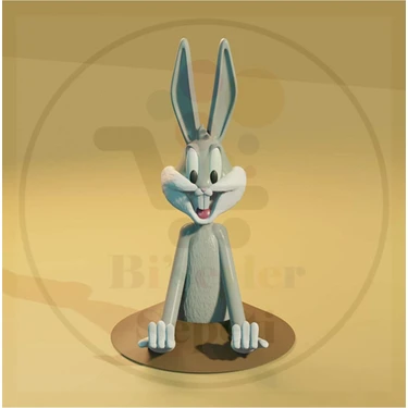 Bi'şeyler Sepeti Bugs Bunny Telefon Tutucu