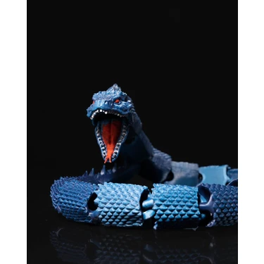 Bi'şeyler Sepeti Harry Potter Sırlar Odası Basilisk Hareketli Figür Slytherin Yılanı 35 cm (Dev