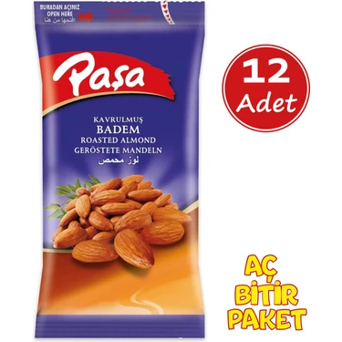 Paşa Badem 40 gr. x 12 Adet (1.